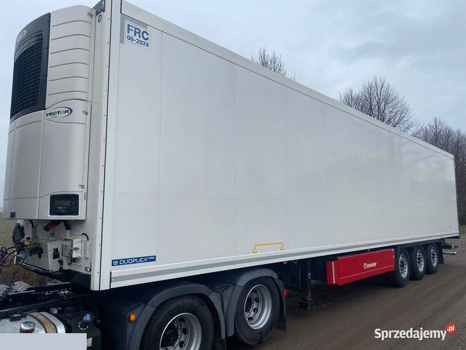 Naczepa Krone SD Chłodnia Agregat Carrier Vector Naczepy Czeladź sprzedam