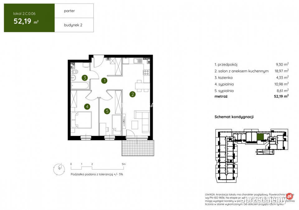 sprzedaży mieszkania 5219m2 3pokojowe Kraków