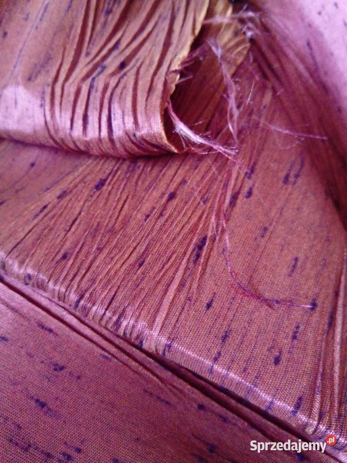 kreszowana tkanina zasłonowa o szer 290 Warszawa sprzedam