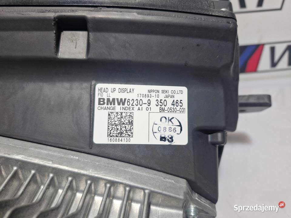 BMW F10 F11 WYŚWIETLACZ PRZEZIERNY HEAD UP HUD dolnośląskie sprzedam