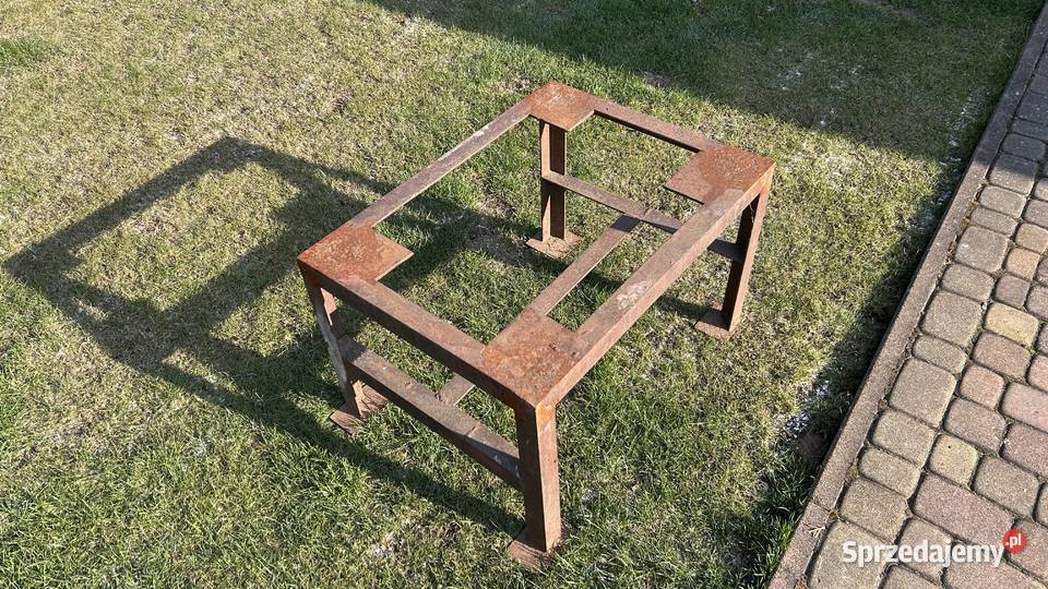 Metalowy stalowy postument konstrukcja wibratora Sufczyn