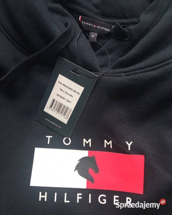 Bluza Tommy Hilfiger XL Granat patrz fotki i Rozmiar XL Osielsko sprzedam