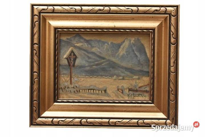 M STAŃKO Kapliczka z Widokiem Na Polskie Tatry małopolskie Kraków