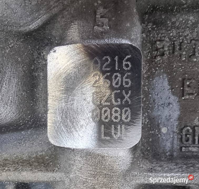 BLOK DÓŁ SILNIKA 55596879 OPEL ASTRA 5 V K 16