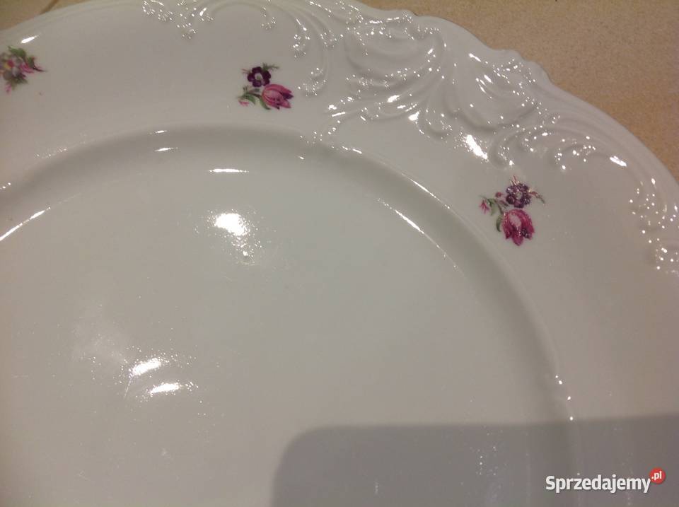 Duży Talerz Patera Pólmisek Porcelana WAŁBRZYCH Nowa Sól sprzedam