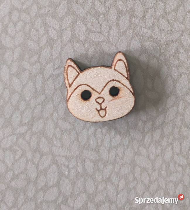 5x guzik drewno grawer 2 hand made guz12 Tczew