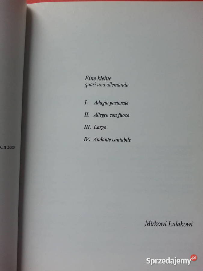 3063 Eine Kleine Szczecin sprzedam