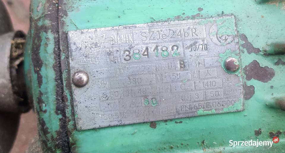 Silnik elektryczny 3fazowy Tamel SZJe 24b RW 22 Nowy Sącz