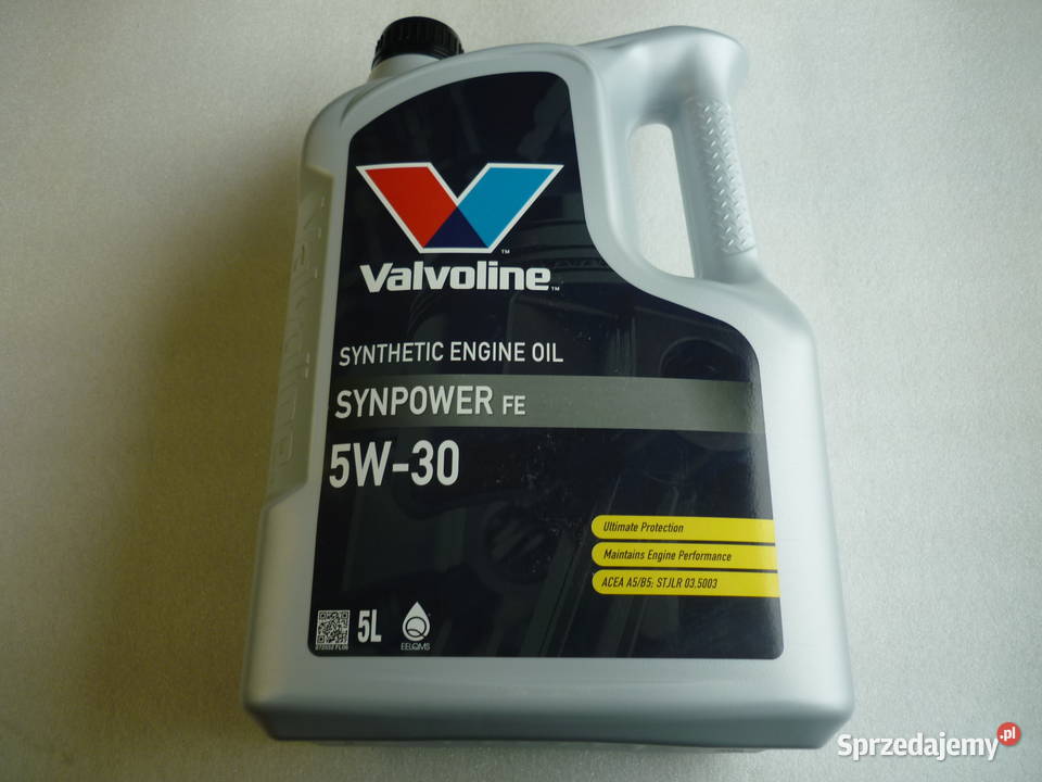 Olej VALVOLINE SYNPOWER FE 5W30 5L odbiór Poznań Tanio!!! - Sprzedajemy.pl