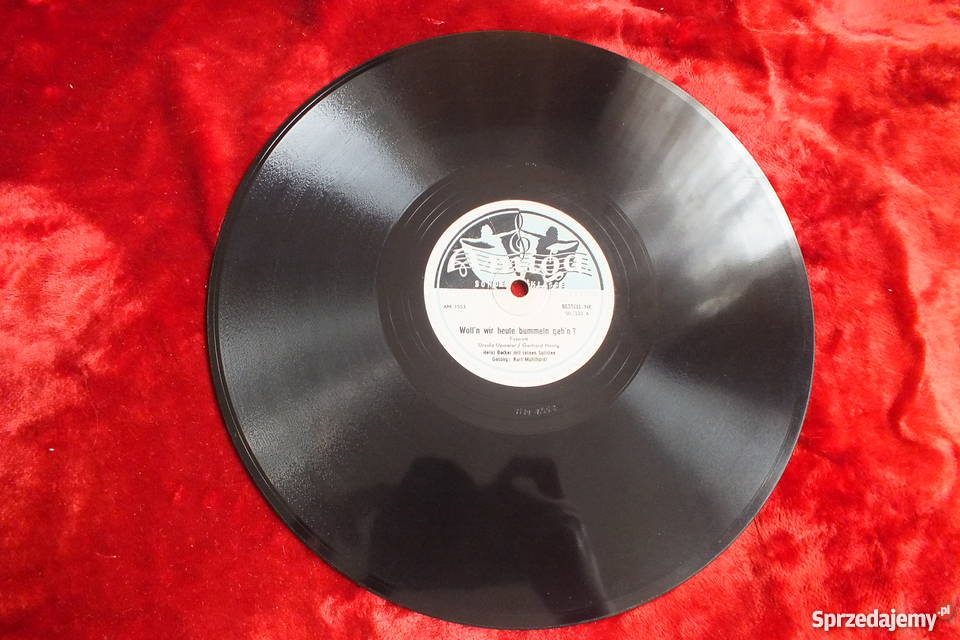 Płyta winylowa szelakowa niemiecka gruba ciężka lubuskie Żary