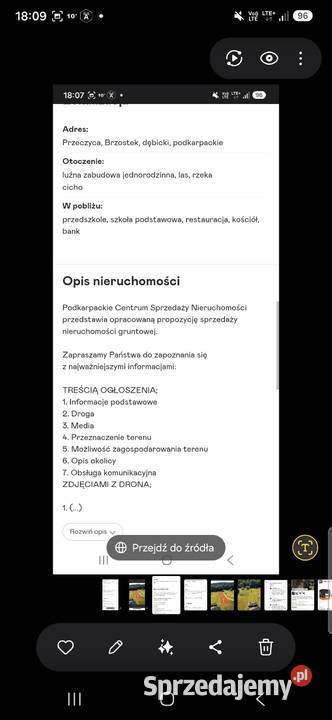 Działka budowlana 26m Jasło