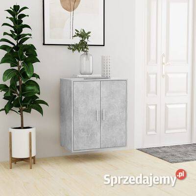vidaXL Szafka na buty szarość betonu 60x35x70 Warszawa sprzedam