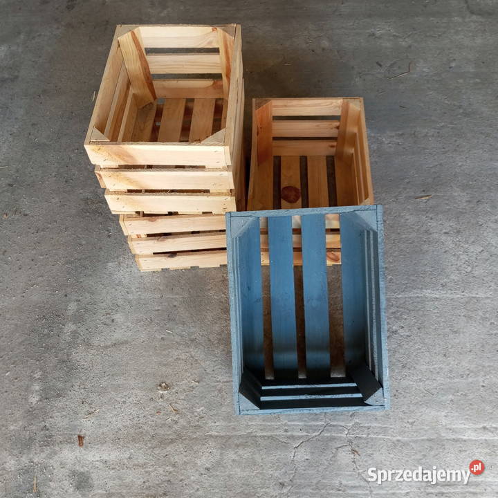 Skrzynki drewniane Pawłowice sprzedam