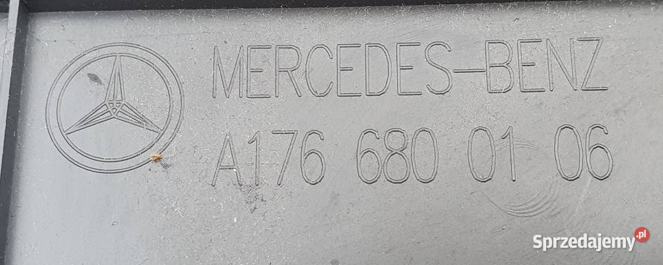 MERCEDES AKLASA W176 CLA W117 OSŁONA POD DESKĘ Części samochodowe Radom sprzedam