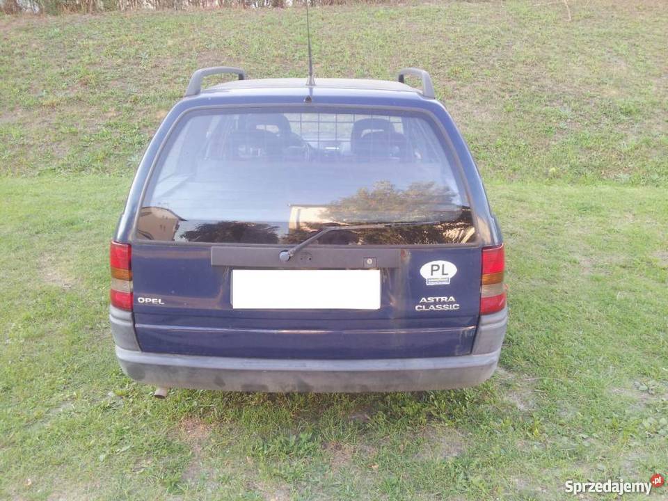 Opel Astra Classic F Kombi GAZ LPG niebieski pomorskie Gdańsk