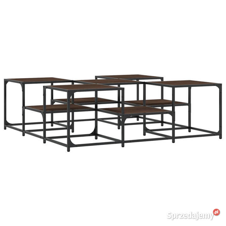 Stolik kawowy kolor brązowy dąb 121x121x40 Warszawa sprzedam