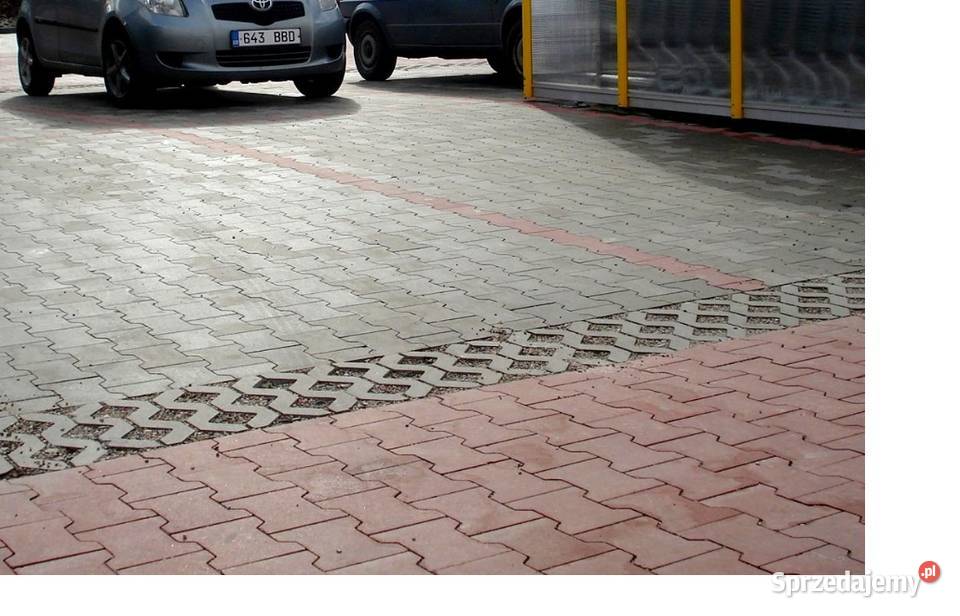 Kostka Brukowa Behaton 6 Bez Fazy Rubin Parking Wielogóra
