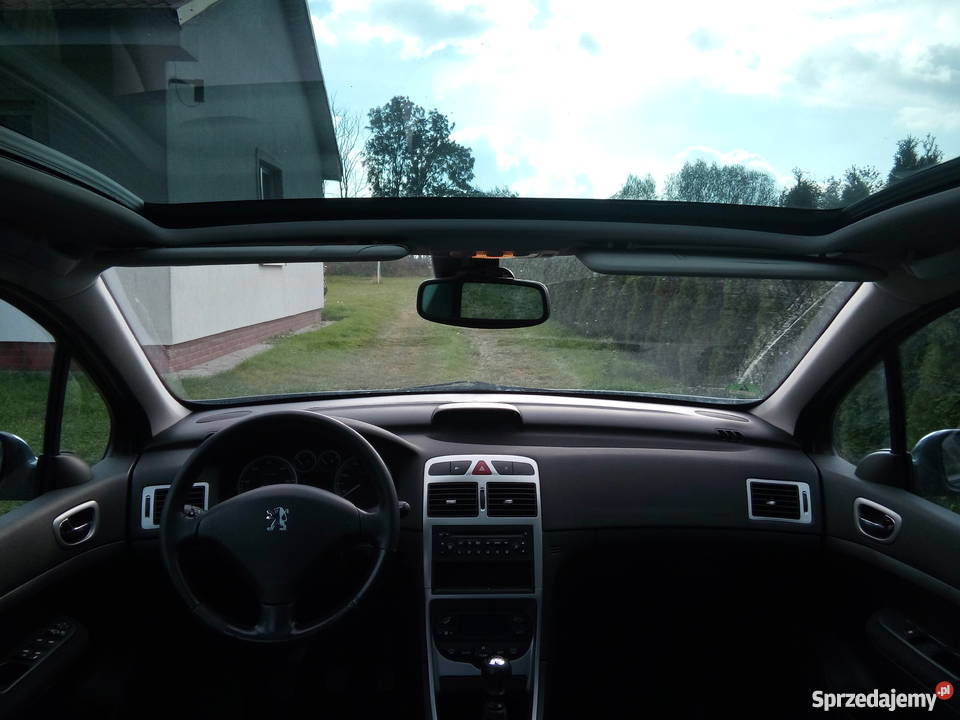 Peugeot 307 SW 7 osob 20 HDI 136 panorama dach wielkopolskie Leszno