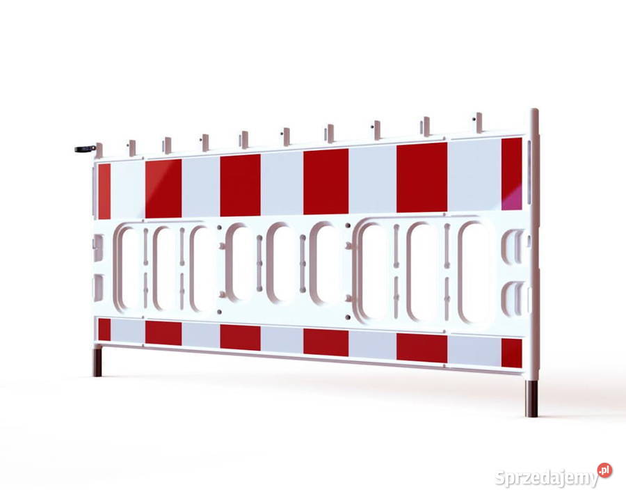 Zapora drogowa PCV typ U20 200 dwa pasy Szczecin