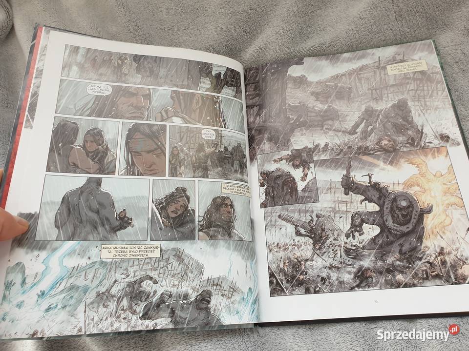 Noe I wody spadły na Ziemię tom 3 twarda okładka  Gdynia