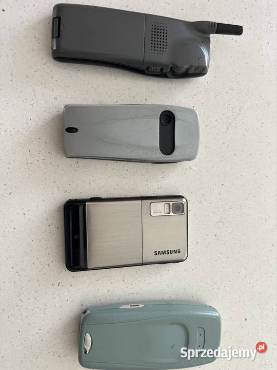 Stare telefony komórkowe Głuchołazy