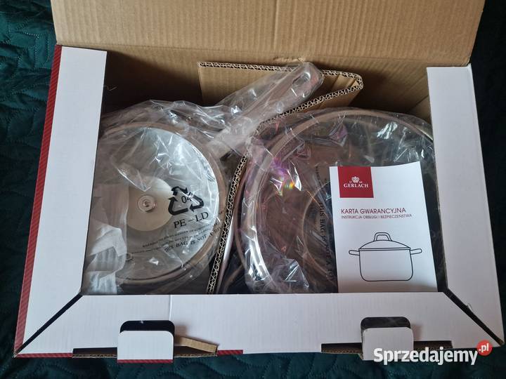 NOWY nowy zestaw garnków GERLACH model FIRST 6 dolnośląskie