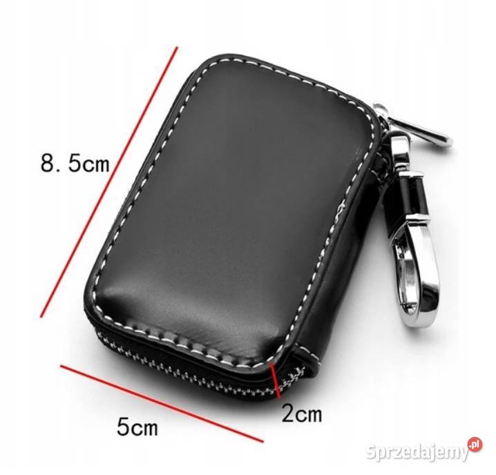 SKODA BRELOK ETUI NA KLUCZYKI SKÓRA CHROM Skarżysko-Kamienna