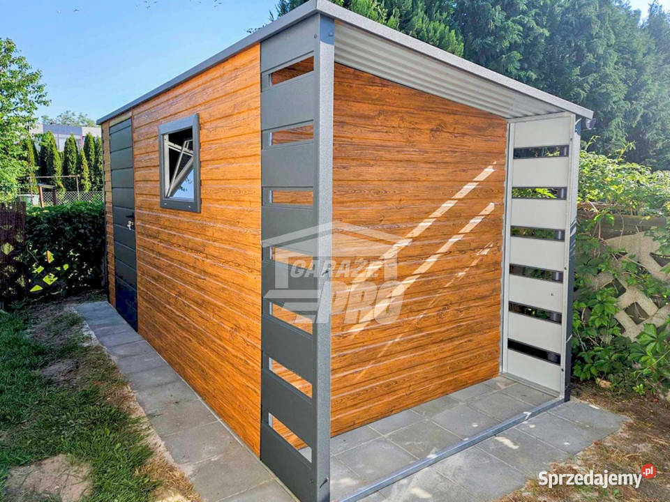 Schowek Domek Ogrodowy 45x2m Wiata 05m Brama Żnin