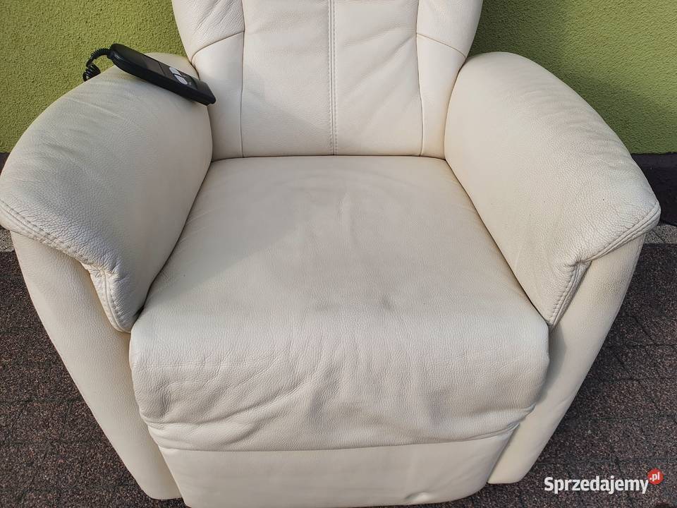 Fotel Elektryczny Rozkładany Funkcja Pionizacji sprzedam