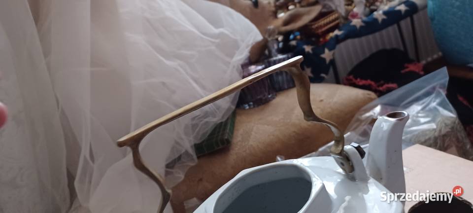 porcelanowy czajnik w kształcie sześciokąta Dom i Ogród Poznań