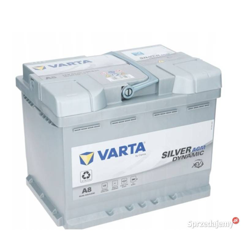 Akumulator 60Ah 680A Varta Silver Dynamic AGM A8 Kościerzyna