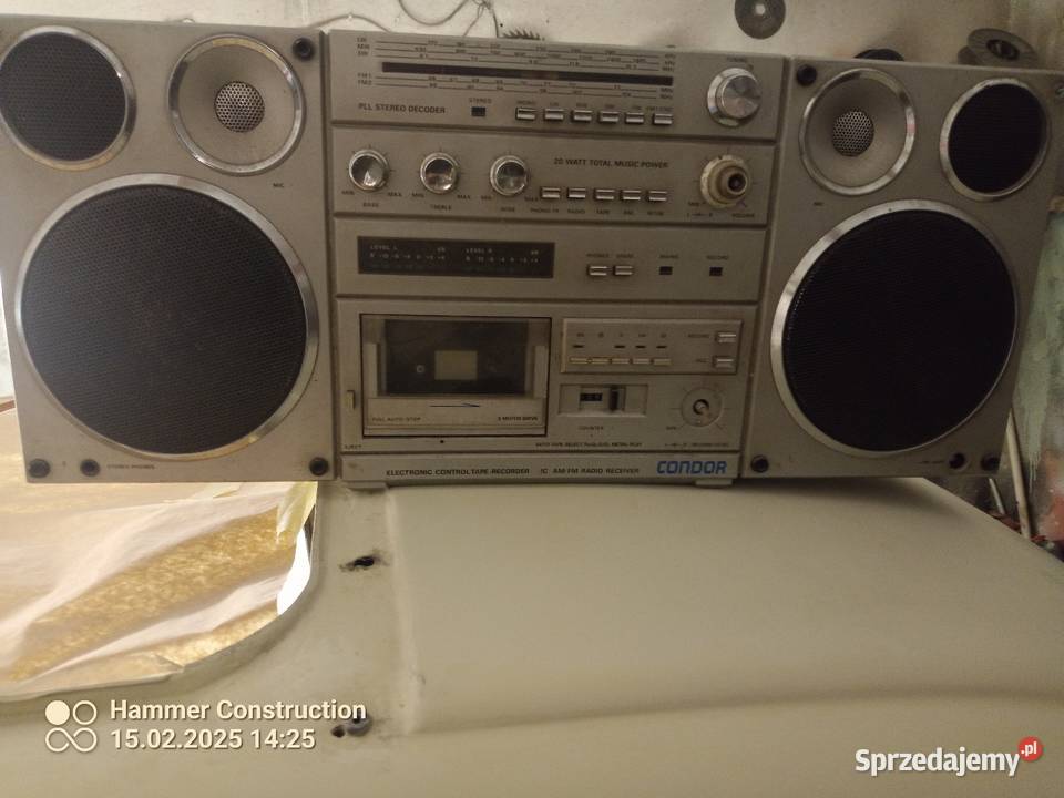Radiomagnetofon condor