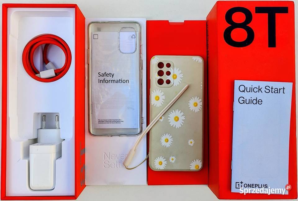 SMARTFON OnePlus 8T 5G 8GB 128GB AMOLED NFC Inowrocław