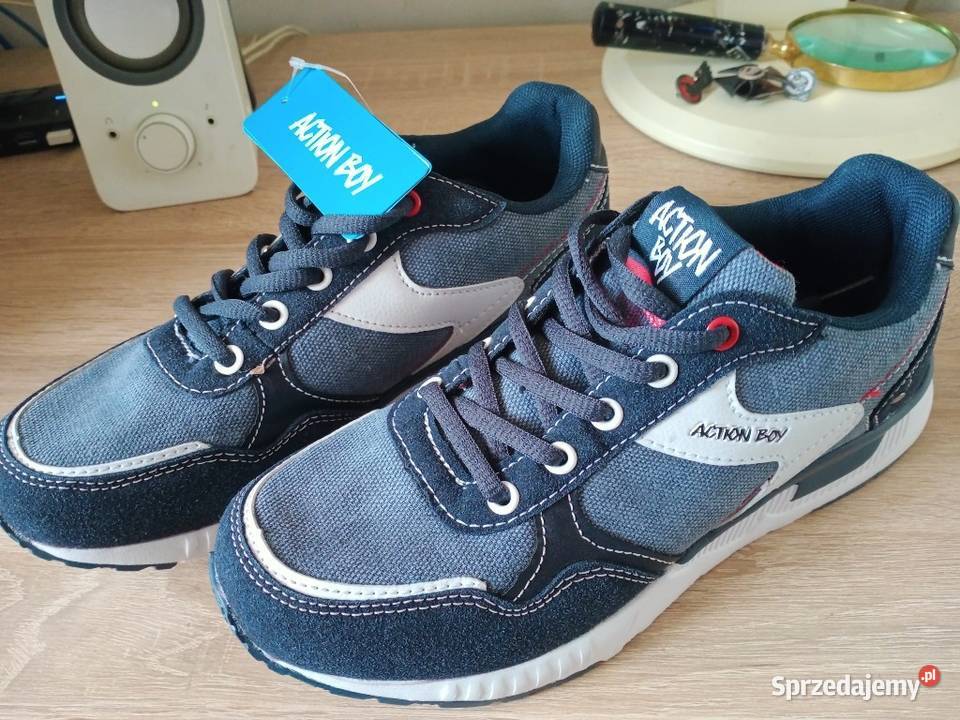 Buty Chłopięce Sportowe ACTION BOY r38 wkładka Mielec