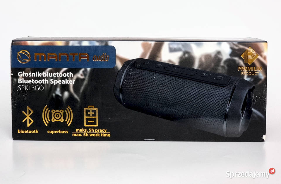 Głośnik przenośny bluetooth Manta SPK13GO Warszawa