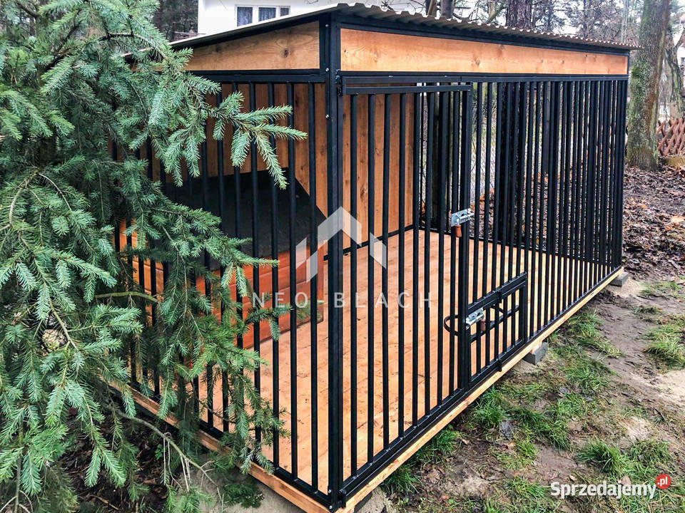 Kojec psów 3x2m Wiatrołap Drewniana podłoga śląskie Cieszyn sprzedam