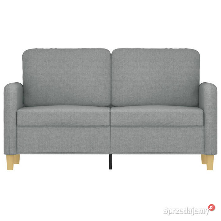 Sofa 2osobowa jasnoszara 120 tapicerowana Warszawa sprzedam