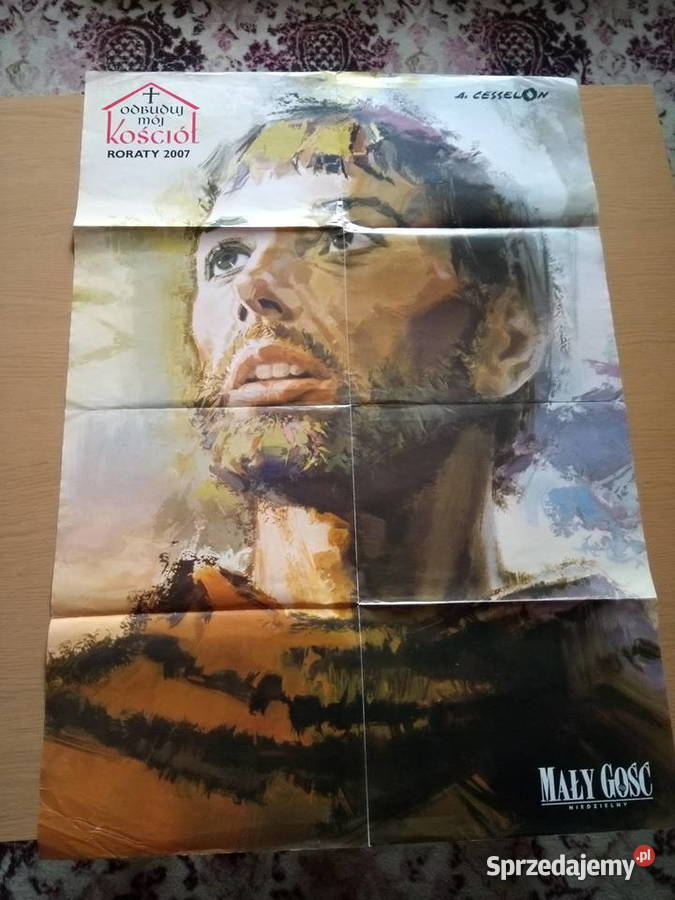 Plakat z Małego Gościa Niedzielnego Roraty 2007 śląskie Dąbrowa Górnicza