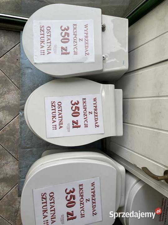 Miski WC poekspozycyjne Żyrardów