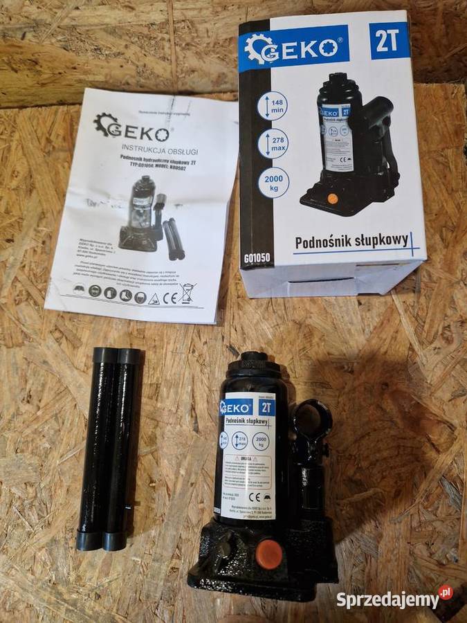 Podnośnik hydrauliczny słupkowy 2T GEKO G01050 Głogowa