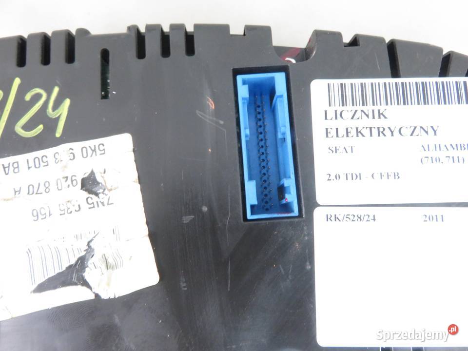 LICZNIK SEAT ALHAMBRA 20 TDI 7N5920870A osobowe
