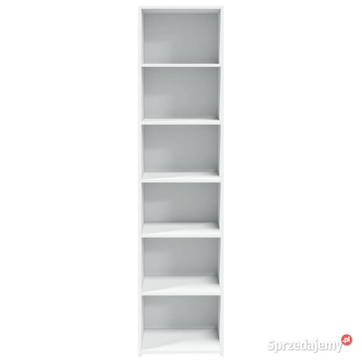 Wysoka szafka biała 45x41x185 materiał mazowieckie Warszawa