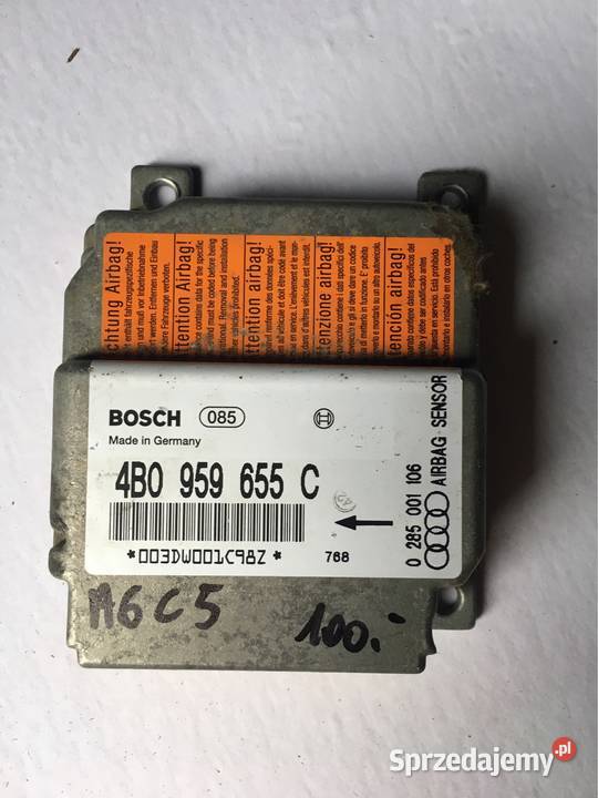 Moduł Airbag Audi A6 C5 4B0959655C Chojnice