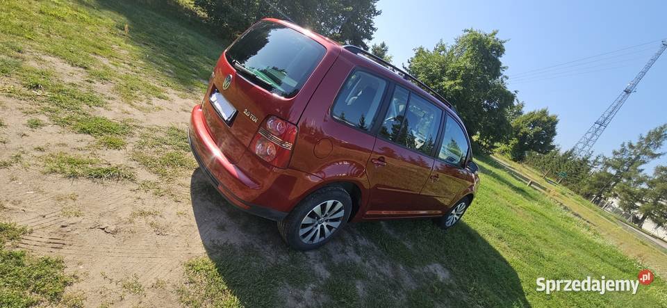 Volkswagen Touran 20tdi bmm navi alu świetny Motoryzacja Wieleń