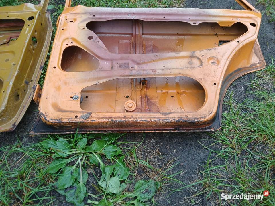 Komplet zdrowych drzwi fiat 125p 4 mazowieckie Warszawa sprzedam