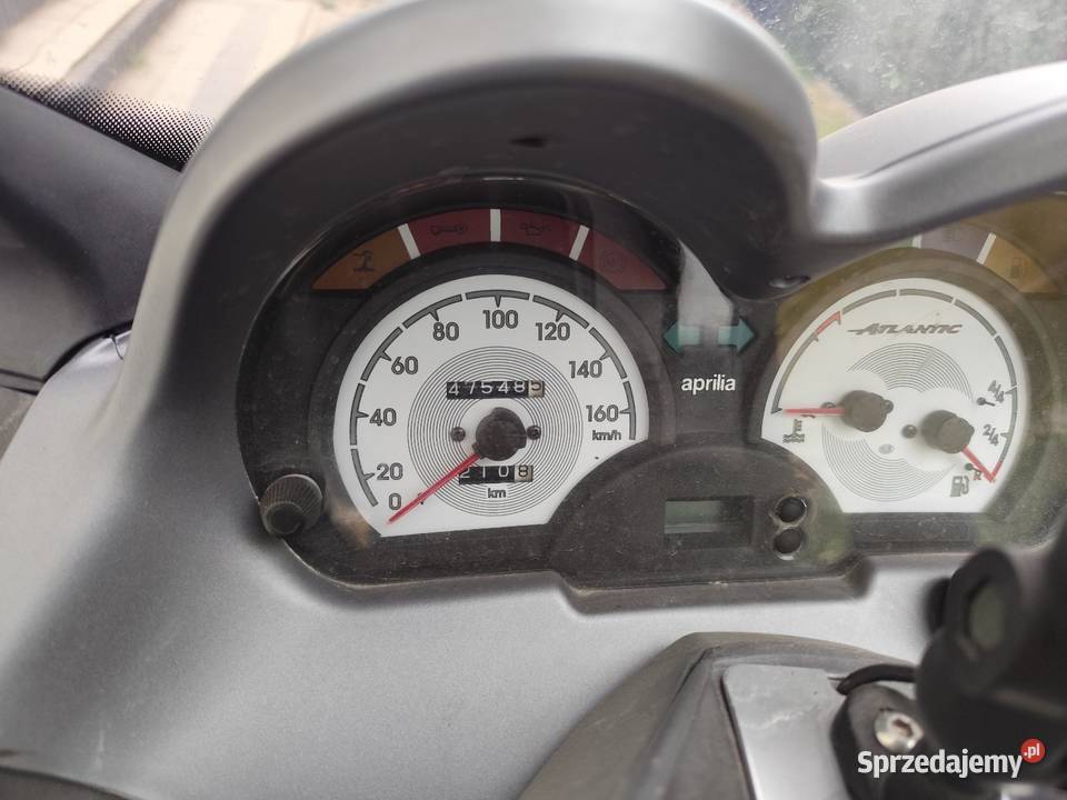 Aprilia Atlantic 300s sport duży maxi skuter Rok produkcji 2012 Aprilia Siennica sprzedam