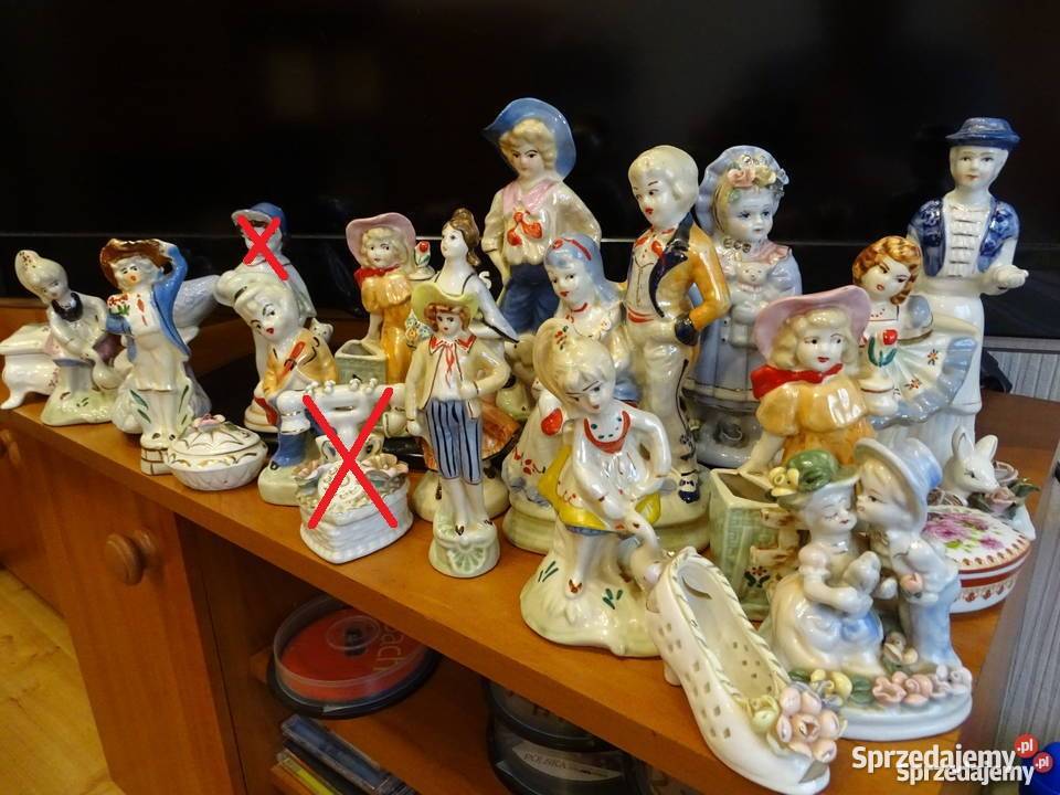 Wyprzedaż kolekcji figurek porcelanowych Łódź