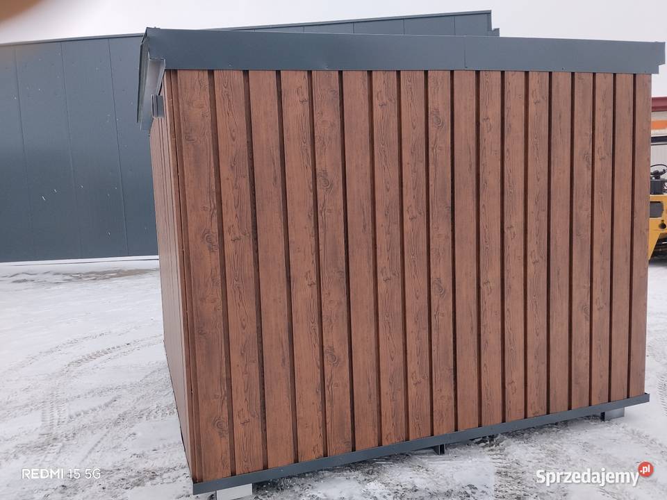 Kontener pawilon Nowy Bank energii Magazyny energii Budzisław Górny