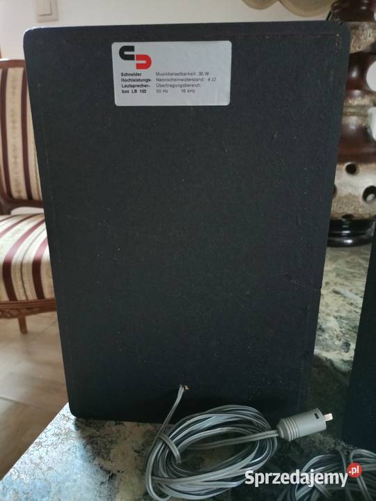 Zabytkowe Kolumny 4 Ohm Schneider Box LB 102 Drawski Młyn sprzedam