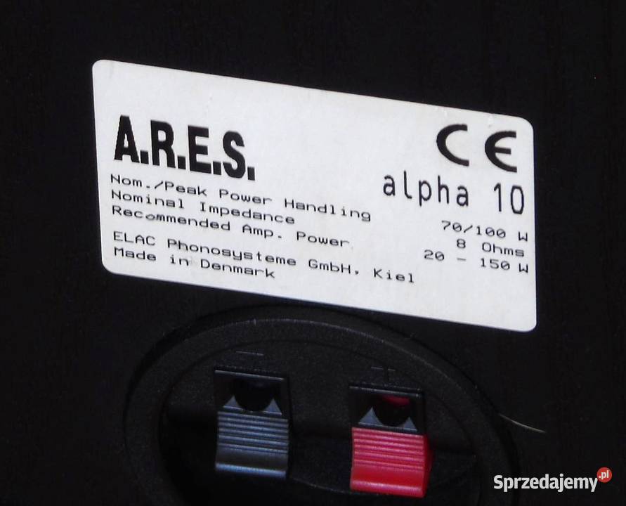 Audiofilskie kolumny Elac ARES Alpha 10 DOSTAWA Jasło
